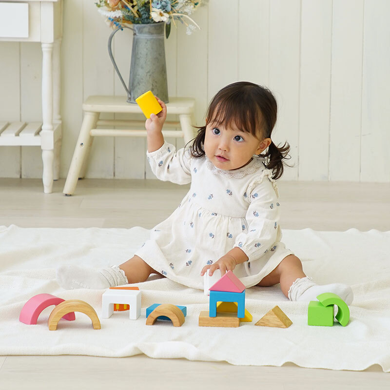 積み木 SOUNDブロックス スタンダードカラー | 誕生日プレゼント   1歳 1歳半 2歳 女の子 男の子 名入れ 誕生日 プレゼント おもちゃ 木のおもちゃ 木製玩具 木製 知育玩具 誕生日 クリスマス プレゼント 入園祝い ギフト ベビーギフト エデュテ
