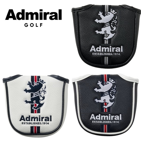 アドミラル ゴルフ パターカバー ランパント マレットタイプ Admiral Golf ADMG6BHE お誕生日祝い お祝い 記念品 お父さん 父の日 彼氏 男性 30代 40代 50代 60代 母の日 お母さん 還暦祝い 敬老の日 彼女 人気プレゼント プレゼント