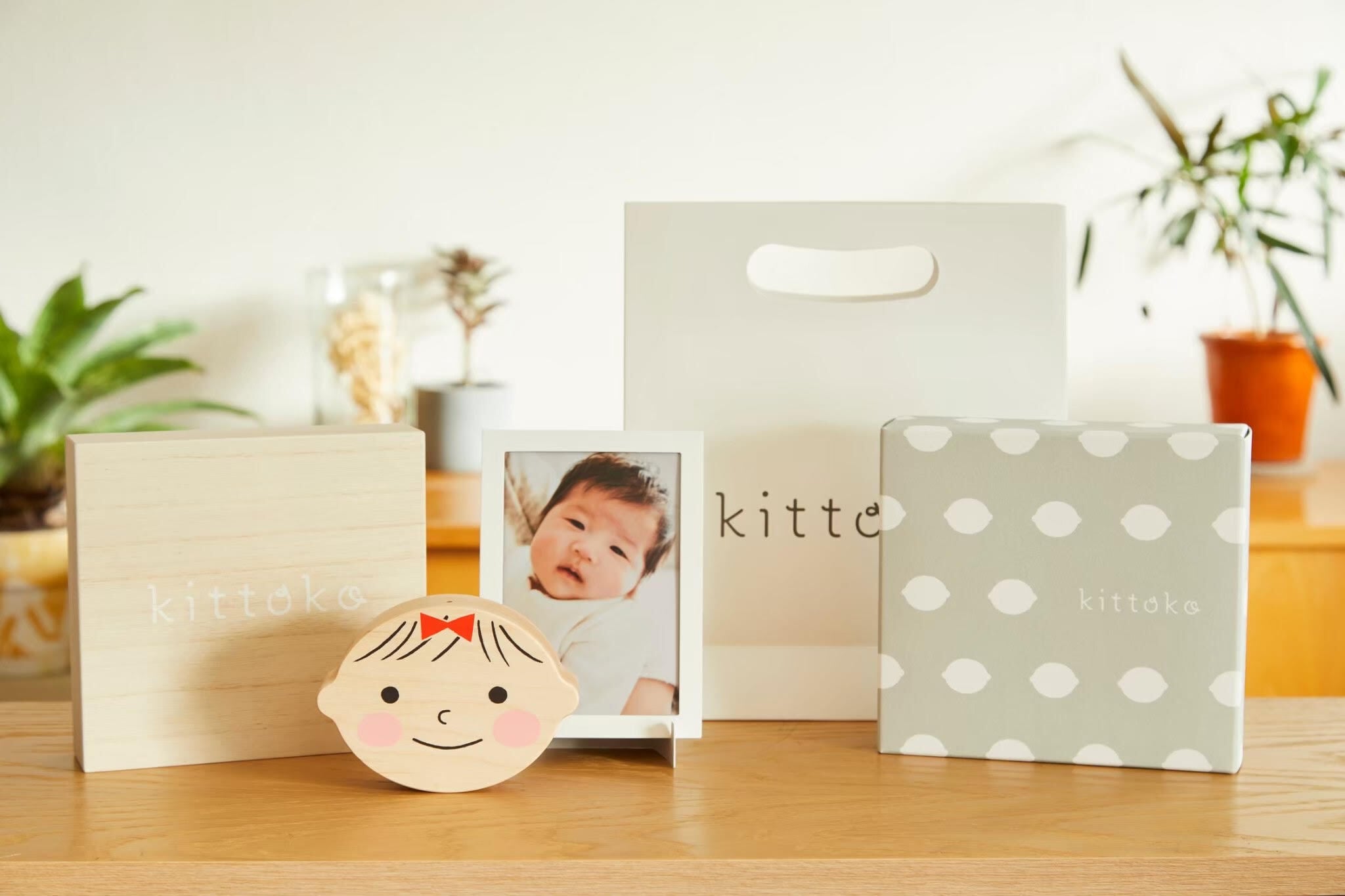 kittoko【red】ファーストヘア ファーストカット 出産祝い お誕生日 ギフト プレゼント　赤ちゃん　筆