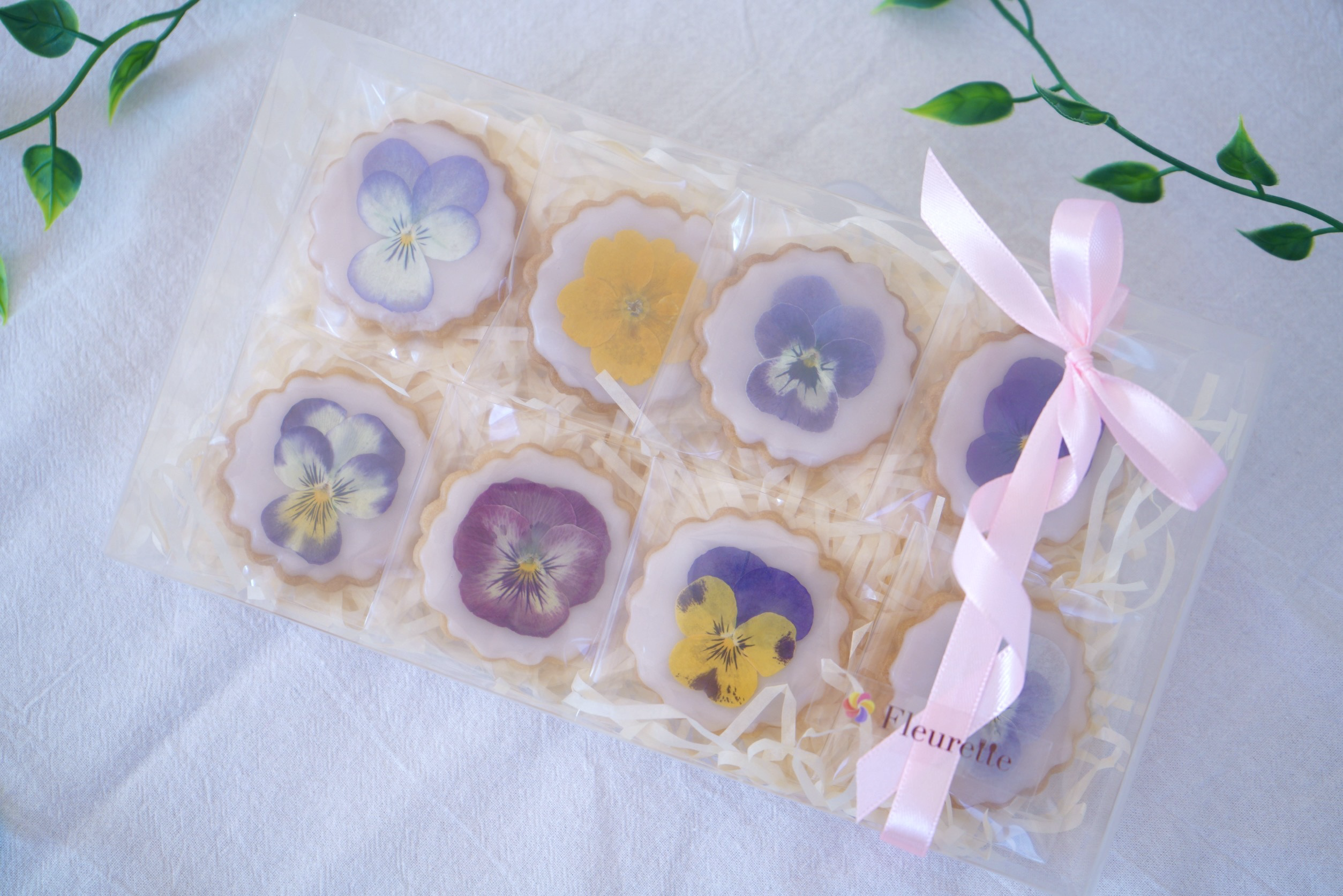 【送料無料】【小さな花畑クッキー】　ご褒美/ギフト/プレゼント/お祝い