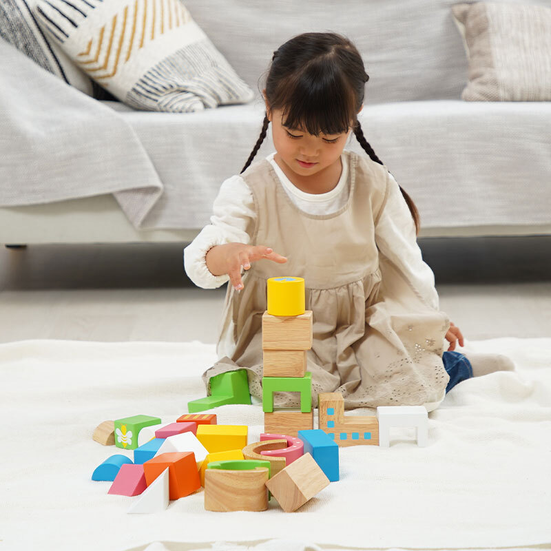 積み木 SOUNDブロックス Large ベーシックカラー | 誕生日プレゼント   1歳 1歳半 2歳 女の子 男の子 名入れ 誕生日 プレゼント おもちゃ 木のおもちゃ 木製玩具 木製 知育玩具 誕生日 クリスマス プレゼント 入園祝い ギフト ベビーギフト エデュテ