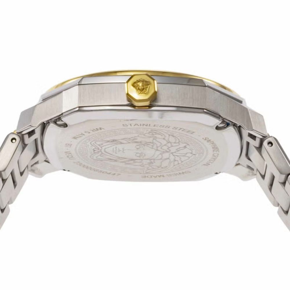 ヴェルサーチェ 腕時計 メンズ レディース シルバー ゴールド ブラック 38mm VERSACE DYLOS ディロス スイス製 ユニセックス メンズ腕時計 高級 ブランド おしゃれ プレゼント ギフト 成人 卒業 入学