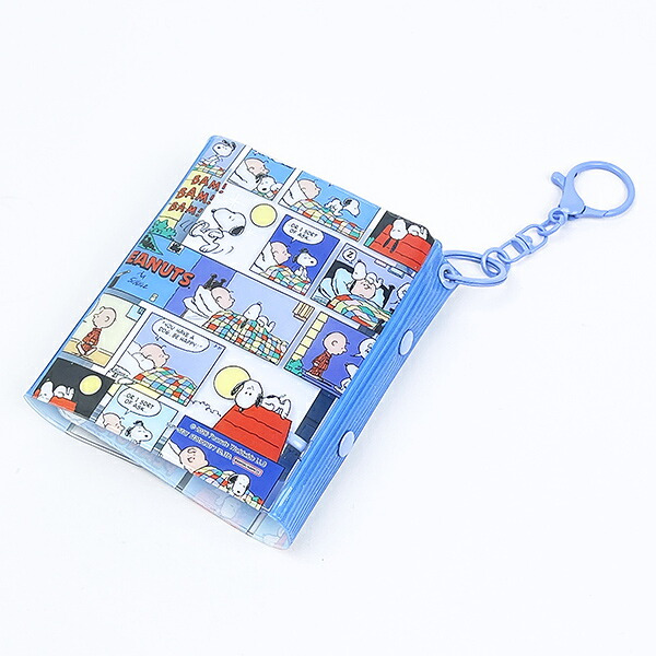 スヌーピー コミック ミニシールバインダーチャーム 文具 SNOOPY