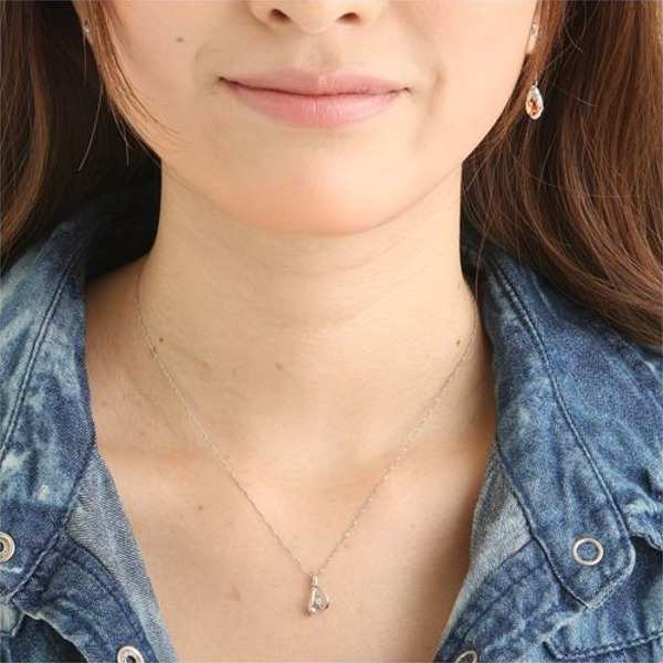 ネックレス レディース プラチナ Pt900 ダイヤモンド 0.03ct 一粒 ペンダント ジュエリー アクセサリー シンプル 上品 華奢 記念日 誕生日 プレゼント ギフト