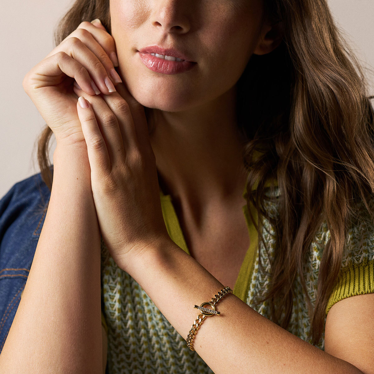 フォッシル FOSSIL Carlie T-Bar アクセサリー ブレスレット レディース JF04957710