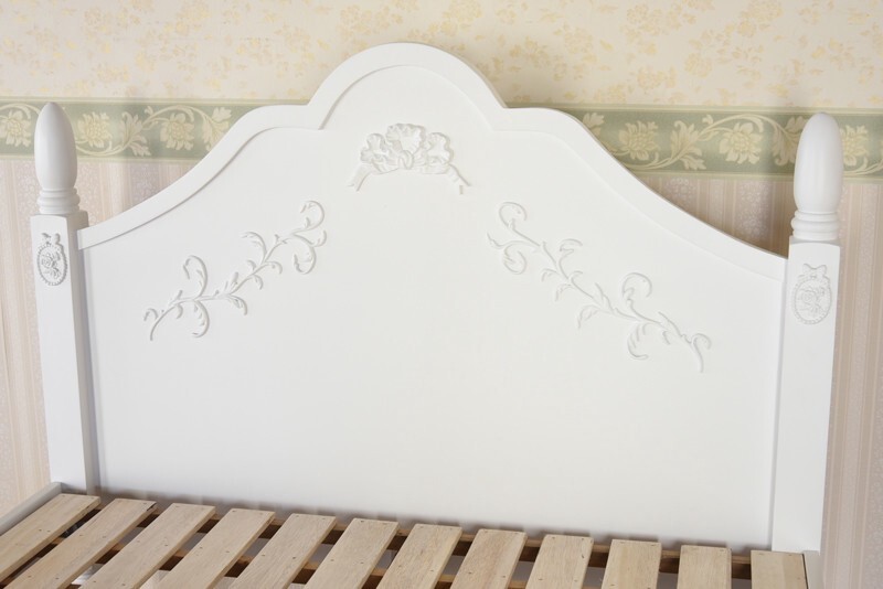 アンティーク調 ヨーロピアン フレーム スノコ使用 フィレンツェ ダブル 高級 木製 マホガニー材 輸入家具 通気性 クラシック ＤＥＬＴＡ セミダブル