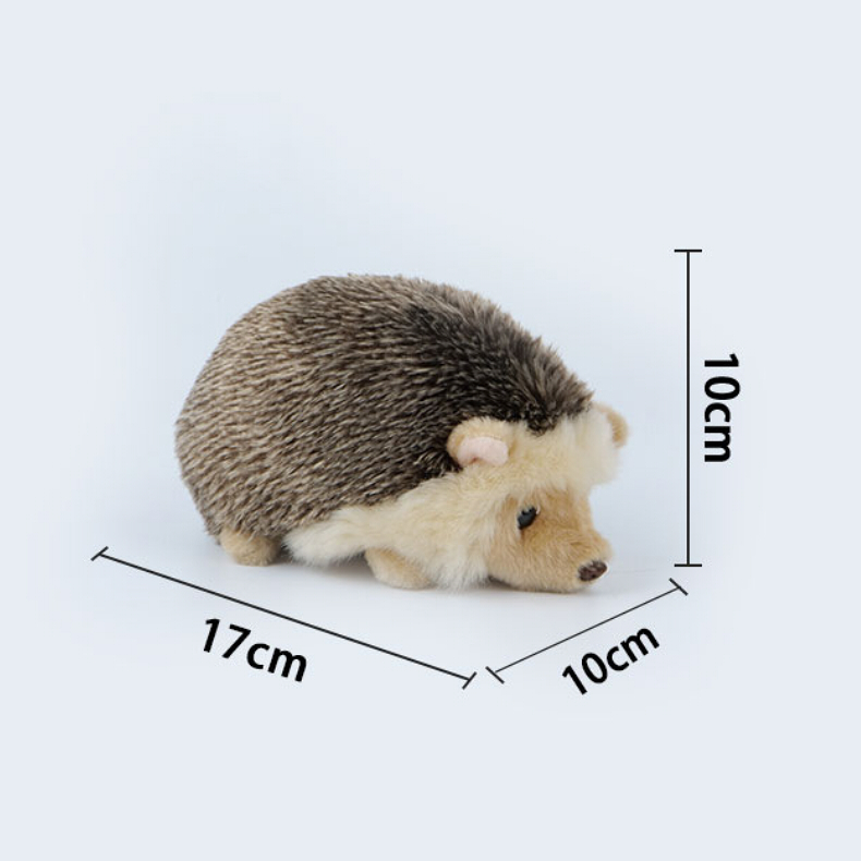 ハリネズミ ぬいぐるみ リアル 動物 アニマル ふわふわ かわいい 置物 インテリア 子供 おもちゃ ごっこ遊び 誕生日 プレゼント ギフト 癒し
