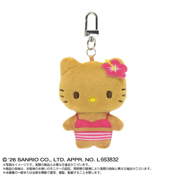 サンリオキャラクターズ ミニミニchibiぬいぐるみマスコット 全8種 コンプリートBOX 日焼け Sanrio 送料込み