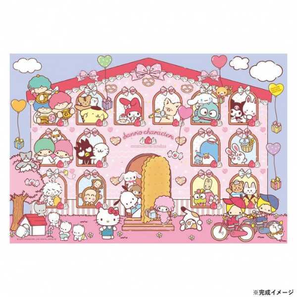 サンリオ ジグソーパズル 300ピース スイーツ ハウス ハローキティ マイメロディ シナモロール ポムポムプリン 子供 大人 キャラクター グッズ 室内 遊び おもちゃ 知育玩具 ギフト プレゼント サンリオ正規ライセンス品