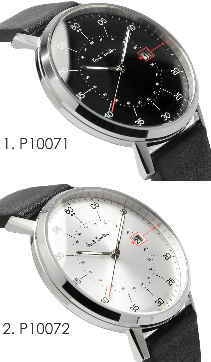 ポールスミス Paul Smith 腕時計 メンズ 革ベルト 41mm レザー ステンレス クラシック ブランド 人気 ウォッチ ギフト プレゼント ゲージ GAUGE P10071 P10072 P10073 P10074 P10075 P10079