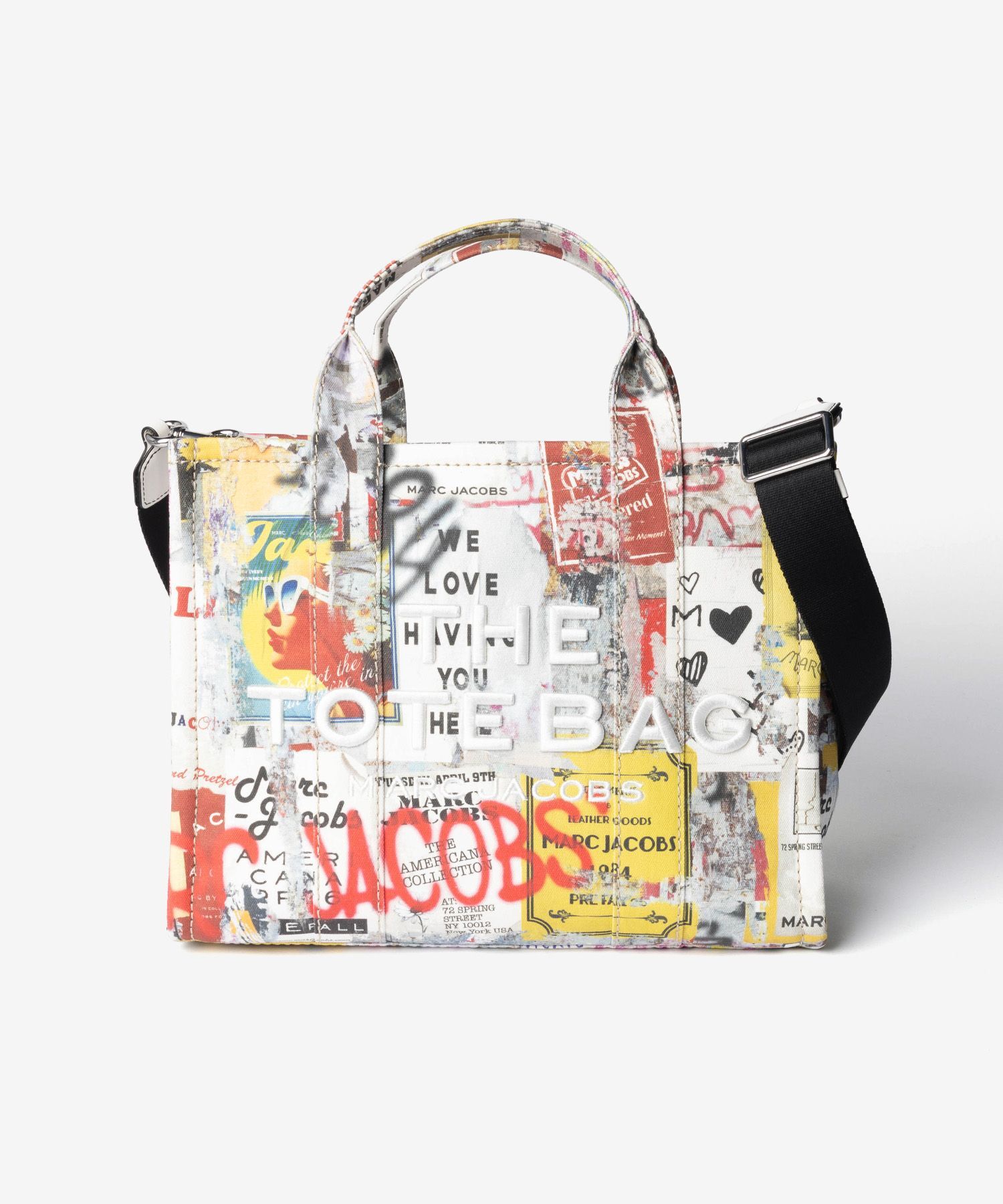 マークジェイコブス MARC JACOBS THE POP AMERICANA CANVAS MEDIUM TOTE BAG ザ ポップ アメリカーナ キャンバス ミディアム トート バッグ 2P6HTT017H02 ショルダーバッグ レディース バッグ