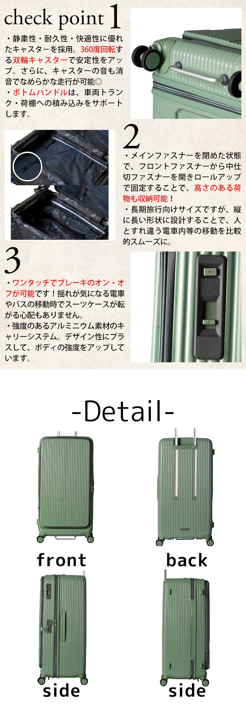 イノベーター スーツケース キャリーケース 92L 7泊以上 innovator INV750DOR メンズ レディース 送料無料 誕生日プレゼント 【正規代理店】