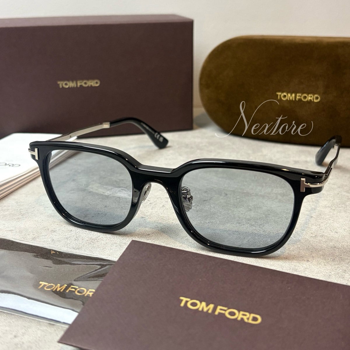 【並行輸入品】【正規品・新品】TOMFORD トムフォード TF1233D FT1233 01A イタリア製 サングラス メガネ 眼鏡 メンズ レディース TOM FORD トム フォード