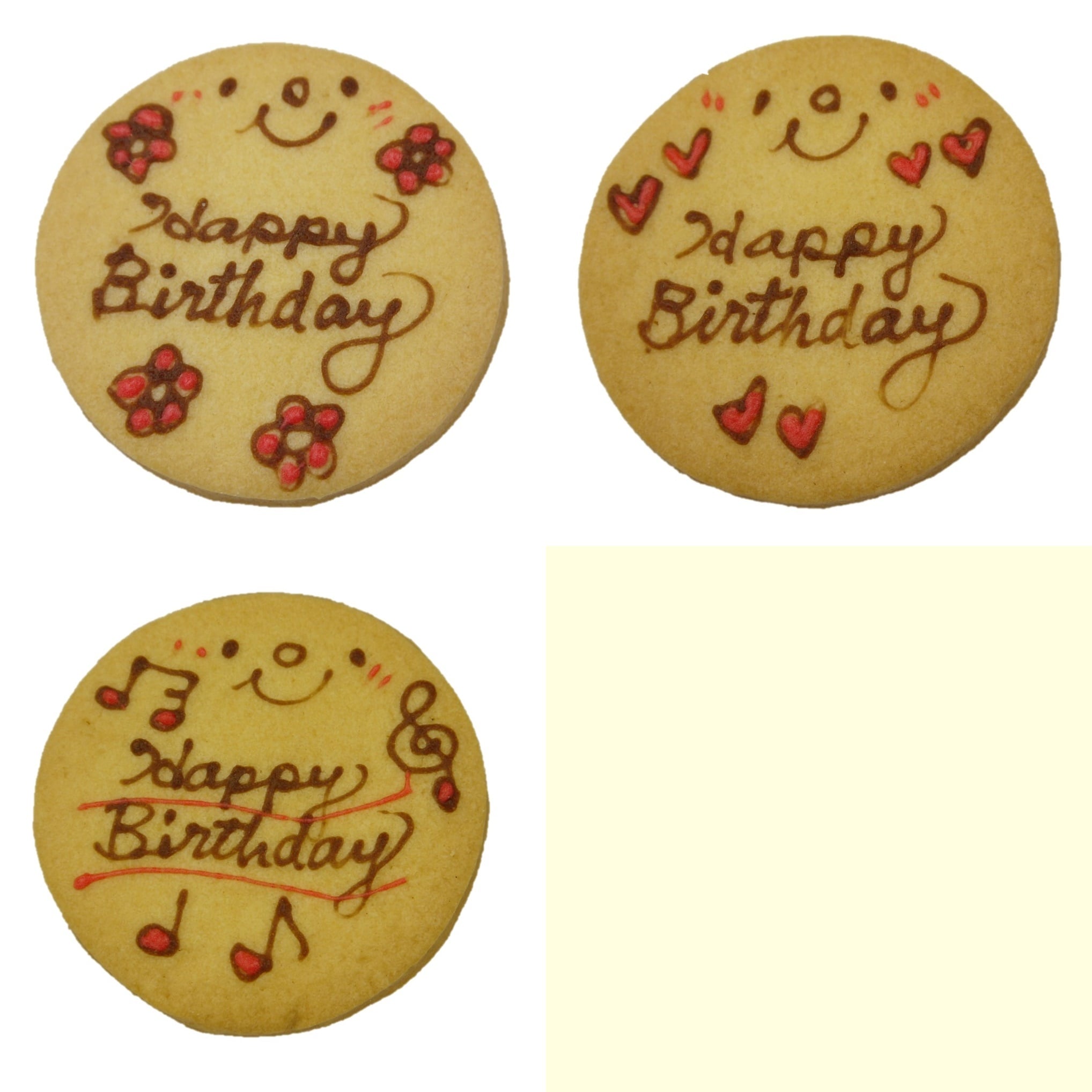 ねこちゃん好きの方へのバースデーギフト！Happy Birthdayメッセージクッキーギフト【お誕生日プレゼント】(7種入り) 