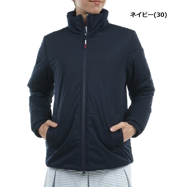 トミーヒルフィガー ゴルフ レディース コーティングニット パテッドジャケット TOMMY HILFIGER GOLF THLA484 秋冬モデル お誕生日祝い お祝い 記念品 30代 40代 50代 60代 母の日 お母さん 還暦祝い 敬老の日 彼女 人気プレゼント プレゼント