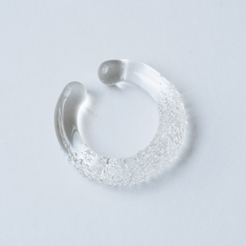 正規販売【HARIO】ハリオ イヤーカフ トゥインクル HAA-TW-EC アクセサリー ガラス 耐熱ガラス イヤカフ 女性 レディース おしゃれ 上品 母の日 カジュアル フォーマル 誕生日
