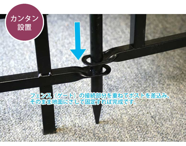 ガーデン エクステリア パークアベニューゲート単品 フェンス ゲート 扉 アイアン ガーデニング 枠 柵 仕切り 目隠し 境目 クラシカル アンティーク トレリス つる 薔薇 バラ 朝顔 園芸 ラティス