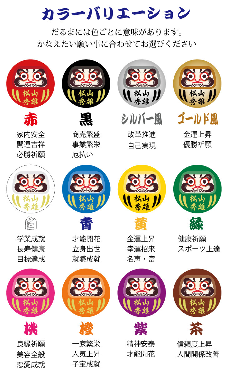 最短即日出荷対応 名入れネームプレート（だるま 達磨 ダルマ）ゴルフ キャディバッグ 名札 ネームタグ 名入れゴルフギフト ネーム入り プレゼント