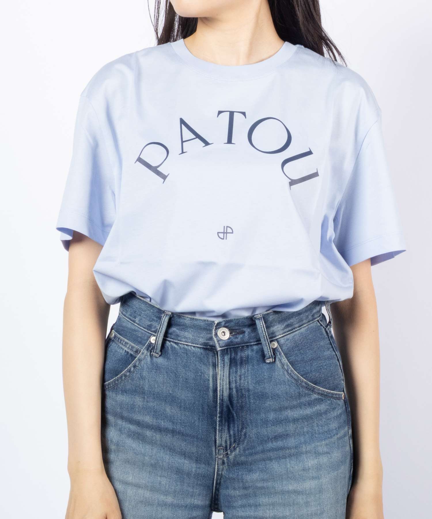 パトゥ PATOU JP TSHIRT オーガニックコットン ロゴ モノグラム Tシャツ JE1369999 半袖 レディース トップス