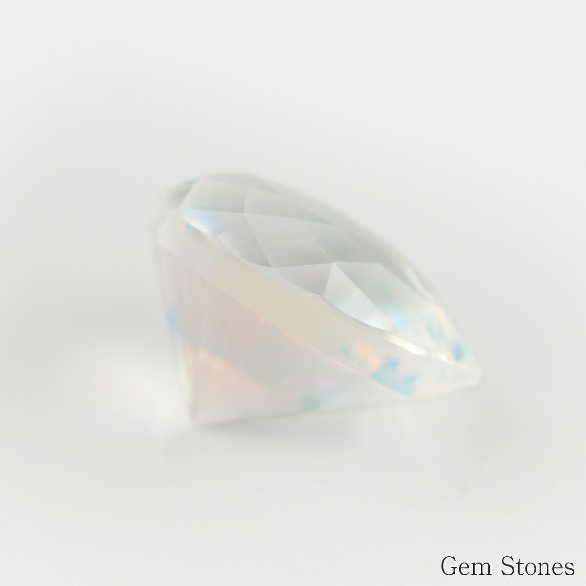 希少 ペアシェイプカット ラブラドライト 2.255ct ルース 宝石 裸石 オレンジ ブルー グリーン ムーンストーン ジュエリー コレクション 記念 お守り クリスマス 誕生日 プレゼント