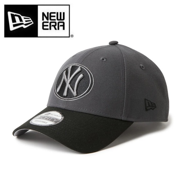 ニューエラ ゴルフ キャップ 9FORTY MLB Oval Grey Gradation ニューヨーク・ヤンキース ダークグラファイト/ブラック New Era Golf (15125316) お誕生日祝い お祝い 記念品 お父さん 父の日 彼氏 男性 30代 40代 50代 60代 母の日 お母さん 還暦祝い 敬老の日 彼女 人気プレゼント プレゼント