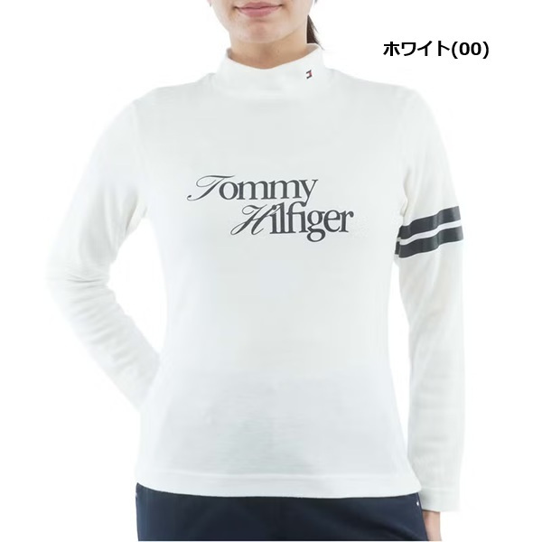 トミーヒルフィガー ゴルフ レディース 長袖 ニーラインモックシャツ TOMMY HILFIGER GOLF THLA670 2026年秋冬モデル お誕生日祝い お祝い 記念品 30代 40代 50代 60代 母の日 お母さん 還暦祝い 敬老の日 彼女 人気プレゼント プレゼント