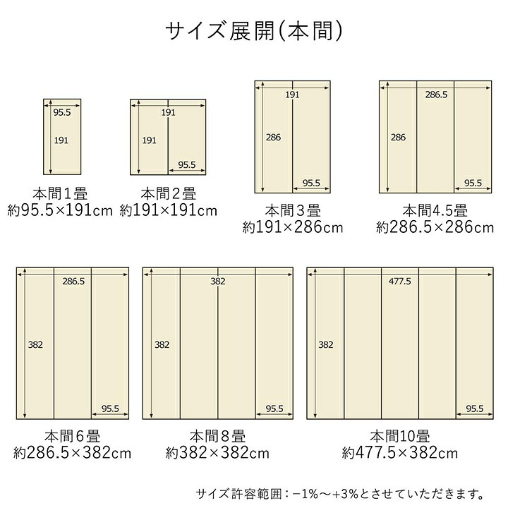 ラグ カーペット 洗える ござ 日本製 国産 丈夫 除菌スプレー対応 敷詰 敷物 アウトドア レジャー ペット 江戸間4.5畳（約261×261cm）