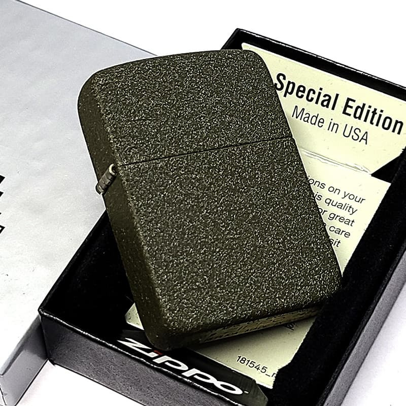 ZIPPO 限定 ファウンダーズデイ 2026モデル グリーンクラックル 1941レプリカ ジッポ ライター おしゃれ かっこいい ギフト メンズ 渋い プレゼント