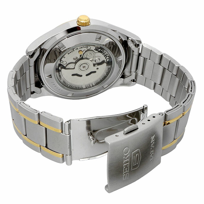 SEIKO 腕時計 セイコー 時計 ウォッチ 【日本製 Made in Japan】 セイコー5 自動巻き ビジネス カジュアル メンズ SNKP22J1 海外モデル [並行輸入品]