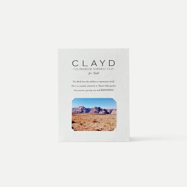 【1個】CLAYD（クレイド）ONETIME for Bath(ワンタイム 入浴剤 バスグッズ ケアグッズ  天然 泥 パック エステ 女性 おしゃれ ギフト 母の日 プレゼント 贈り物 お祝い 内祝い 結婚祝い 結婚内祝い 出産内祝い お返し お礼 引越祝い)