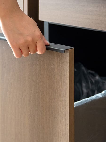 ゴミ箱 ダストボックス 木製 幅60cm 45Ｌ 45リットル 木目調 キャスター付き ごみ箱 分別 大容量 キッチンペール スリムデザイン シンプル モダン ブラウン木目 ホワイト木目 ナチュラル木目 北欧北欧 韓国 おしゃれ 人気