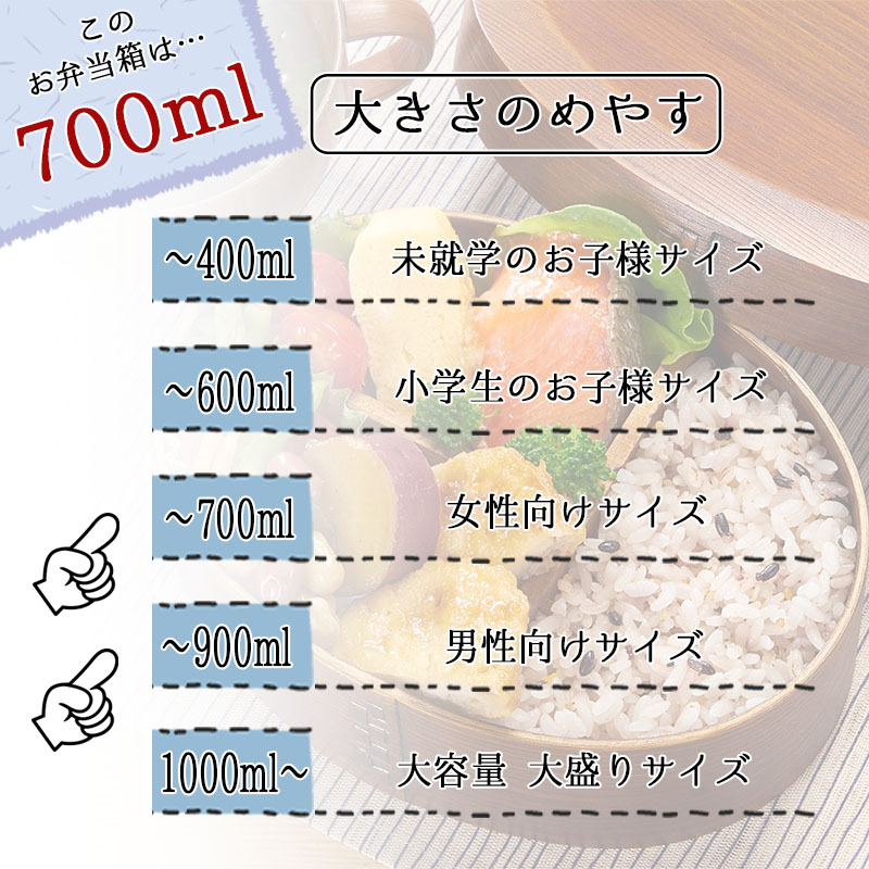 曲げわっぱ 弁当箱 名入れ 名前入り まげわっぱ わっぱ弁当箱 お弁当箱 ランチボックス 700ml 漆 木製 1段 仕切り ランチベルト ゴムバンド セット 軽量 大容量 小判型 おしゃれ かわいい 大人 メンズ 和風 ナチュラル 送料無料 ギフト プレゼント 父の日