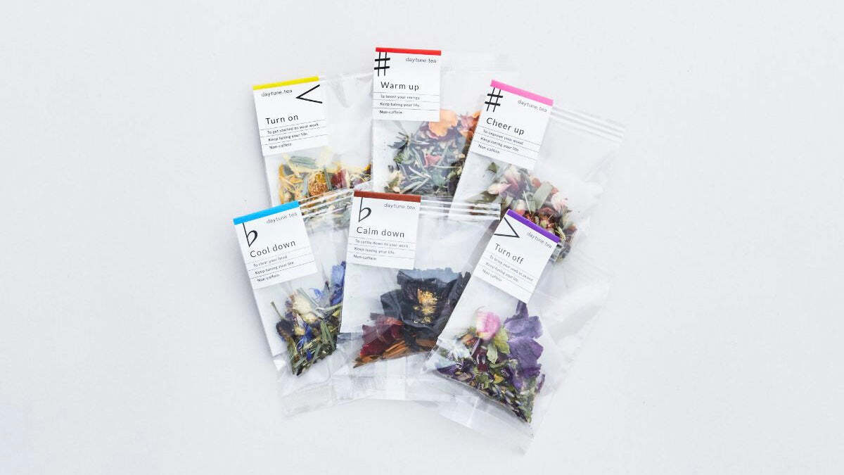 【のし対応】【BOX】お花のように美しいクラフトハーブティー ギフトボックス・M daytune.（デイチューン） 12個セット（6種類×2個）ノンカフェイン ティーバッグ・個包装 詰め合わせ ギフト ご挨拶 お返し