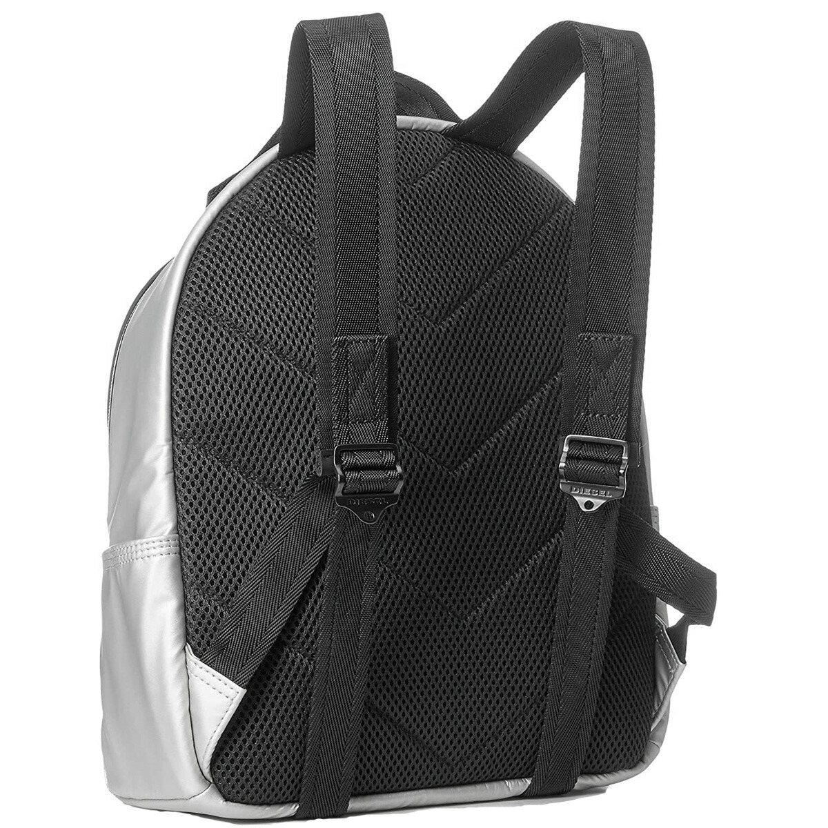 DIESEL ディーゼル リュック バックパック シルバー グレー DIESEL 