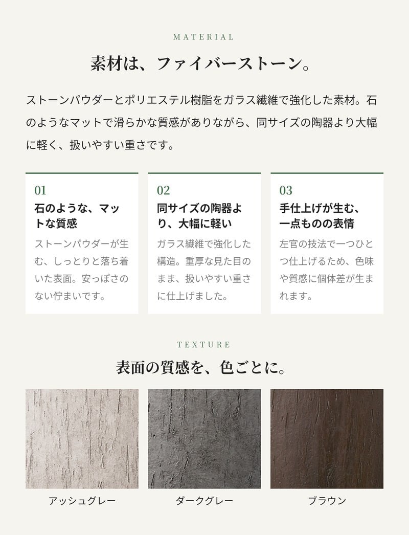 鉢カバー おしゃれ 大型 18号 13号 L M サイズ 植木鉢 KONTON コントン バルゴ ベアルート 丸型 ラウンド ファイバーストーン 軽量 室内 屋内 高級 北欧 モダン ナチュラル 観葉植物用 サボテン 多肉植物 特大 玄関 プランター 底穴なし アッシュグレー ダークグレー