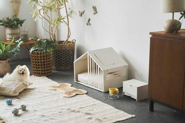 ペットハウス S ミルク 犬 猫 小型犬 中型犬 ハウス 犬小屋 屋内 室内用 ガルバリウム鋼板製 おしゃれ スタイリッシュ モダン ペット用 隠れ家 頑丈 耐久性 洗練 丈夫 通気性 快適 安全設計 犬用 猫用 ペット用品 S24-0551 セトクラフト