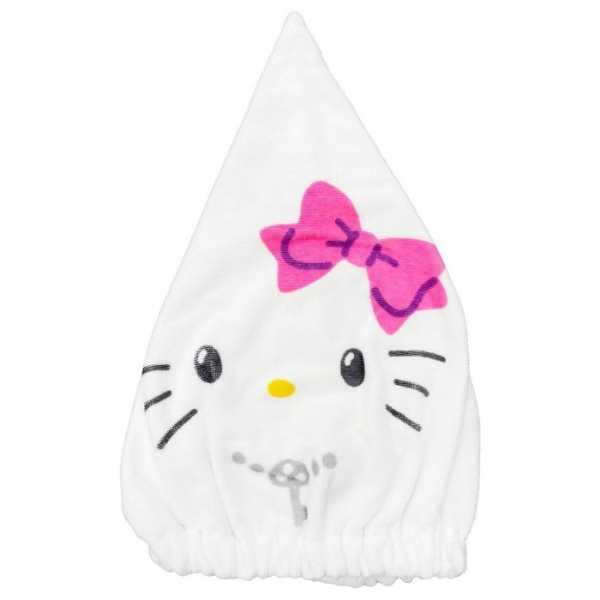 タオルキャップ サンリオ チャーミーキティ 子供用 キッズ ヘアキャップ 吸水 速乾 スイミング プール お風呂上がり シャーリング パイル かわいい キャラクター 髪 ヘアケア サンリオ正規ライセンス品