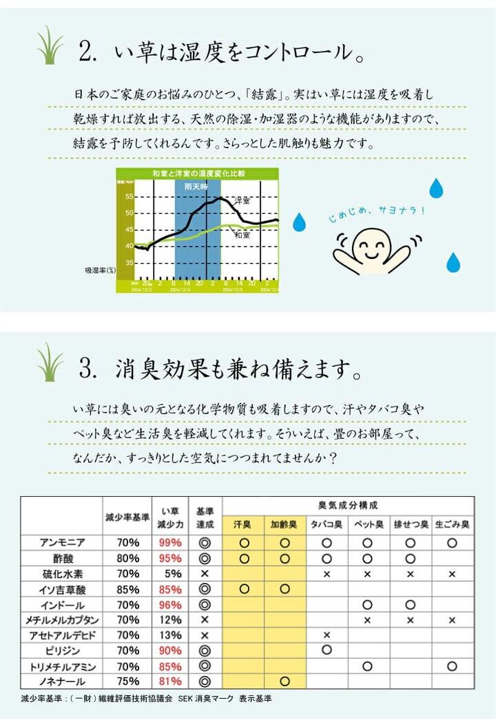 夏ラグ 夏用カーペット い草ラグ おしゃれ コンパクト シンプル カーペット 『DXモーセ』 約135×180cｍ 新生活