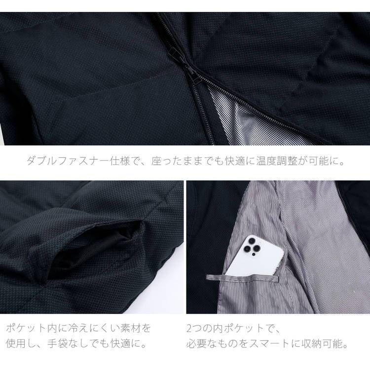ダウンジャケット メンズ ダウン アウター HALEINE ブランド 防寒 暖かい 軽量 スタンドカラー メンズアウター フェイクファー ダブルファスナー カジュアル ビジネス おしゃれ 秋冬 きれいめ 通勤 大人 休日 ギフト プレゼント 6F (08000361r)