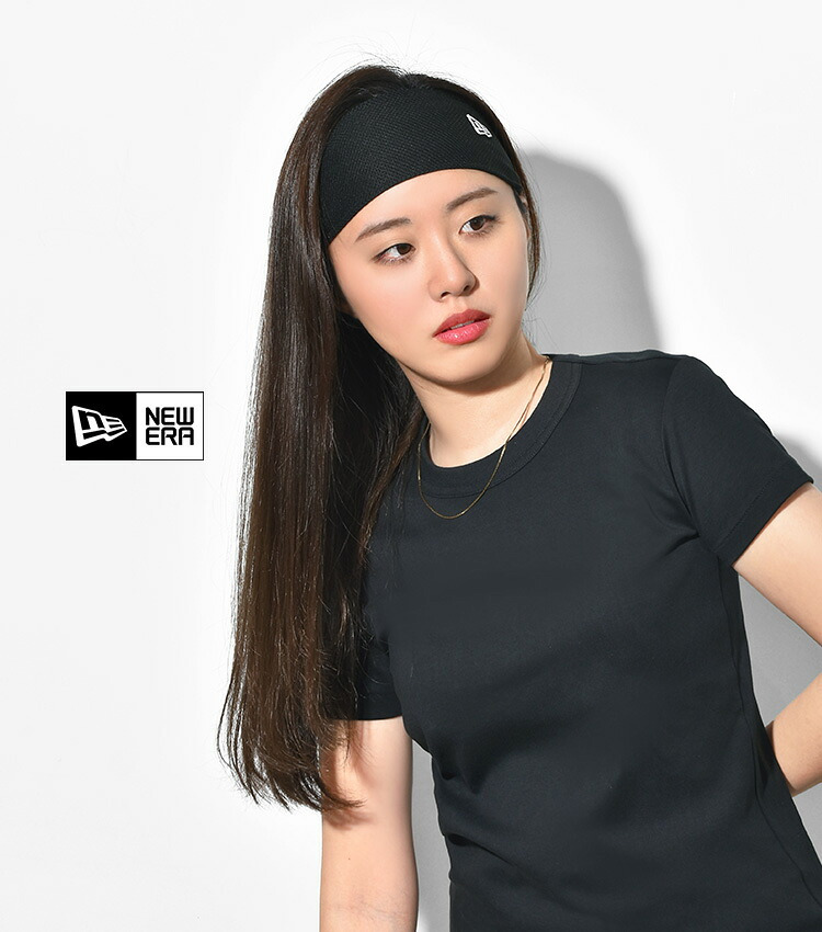ヘアバンド NEWERA ニューエラ スポーツ ヘッドバンド スポーツバンド ヘアバン 汗止め レディース 吸汗速乾 UPF50+ 手洗いOK ヘアーバンド 幅広 カジュアル UVカット ホワイト ブラック メンズ キッズ ジュニア ヨガ ジム サッカー テニス ランニング ダンス トレーニング