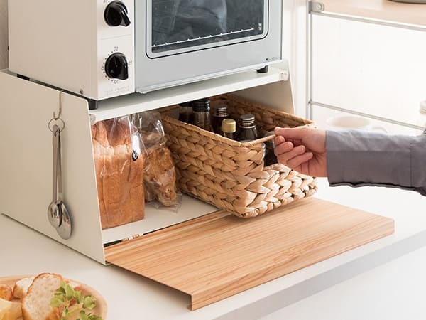キッチン収納 オシャレ ブレットケース おしゃれ パンケース 大容量 ブレッドボックス パンカバー 食パン ブレッド缶 引き出し 台所収納 スパイス 調味料ケース あす楽 ブレッドケース TEER ティール 幅39×奥行き27×高さ23cm 新生活