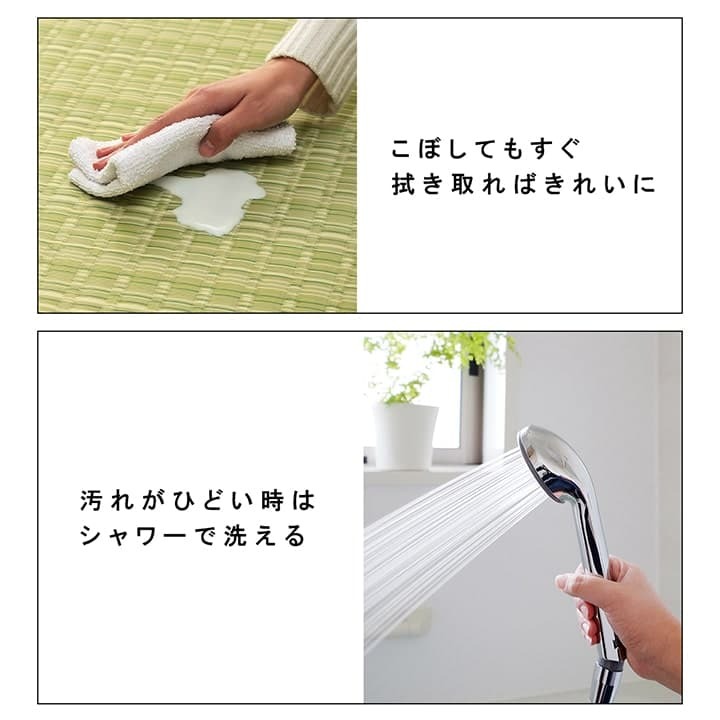 ラグ カーペット 洗える ダイニング 敷詰 丈夫 日本製 国産 除菌スプレー対応 アウトドア ペット 本間10畳（約477.5×382cm）