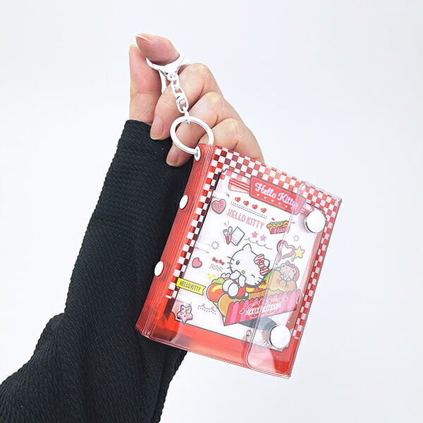 サンリオ ハローキティ ミニシールバインダーチャーム キーホルダー 文具 Sanrio