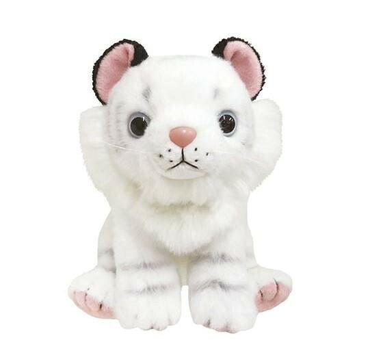 吉徳 ぬいぐるみ ホワイトタイガー りくのなかまたち 180558 動物 リアル アニマル 虎 トラ 白虎 抱き枕 子供 キッズ ベビー ギフト プレゼント 誕生日 クリスマス お祝い 贈り物 インテリア 雑貨