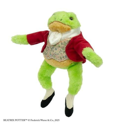 ピーターラビット ぬいぐるみ ジェレミー・フィッシャー 吉徳 ナチュラルシリーズ 人形 キャラクター グッズ 子供 キッズ ベビー ギフト プレゼント 誕生日 出産祝い インテリア