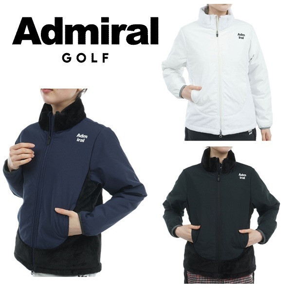 アドミラル ゴルフ レディース ボアミックス 中綿ジャケット ADMIRAL GOLF ADLA480 秋冬モデル お誕生日祝い お祝い 記念品 30代 40代 50代 60代 母の日 お母さん 還暦祝い 敬老の日 彼女 人気プレゼント プレゼント