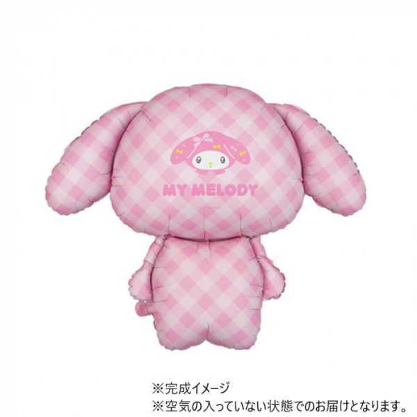 ダイカットバルーン マイメロディ リボン サンリオキャラクターズ 風船 大きい 誕生日 飾り付け パーティー イベント グッズ キャラクター 子供 キッズ 部屋 装飾 撮影アイテム 記念日 サンリオ正規ライセンス品