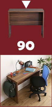 デスク チェア シンプル 90cm幅 パソコン PC オフィス 学習 勉強机 90幅 木目調 ワークスペース テレワーク コンパクト フック付き おしゃれ 在宅 desk LULUTE 新生活