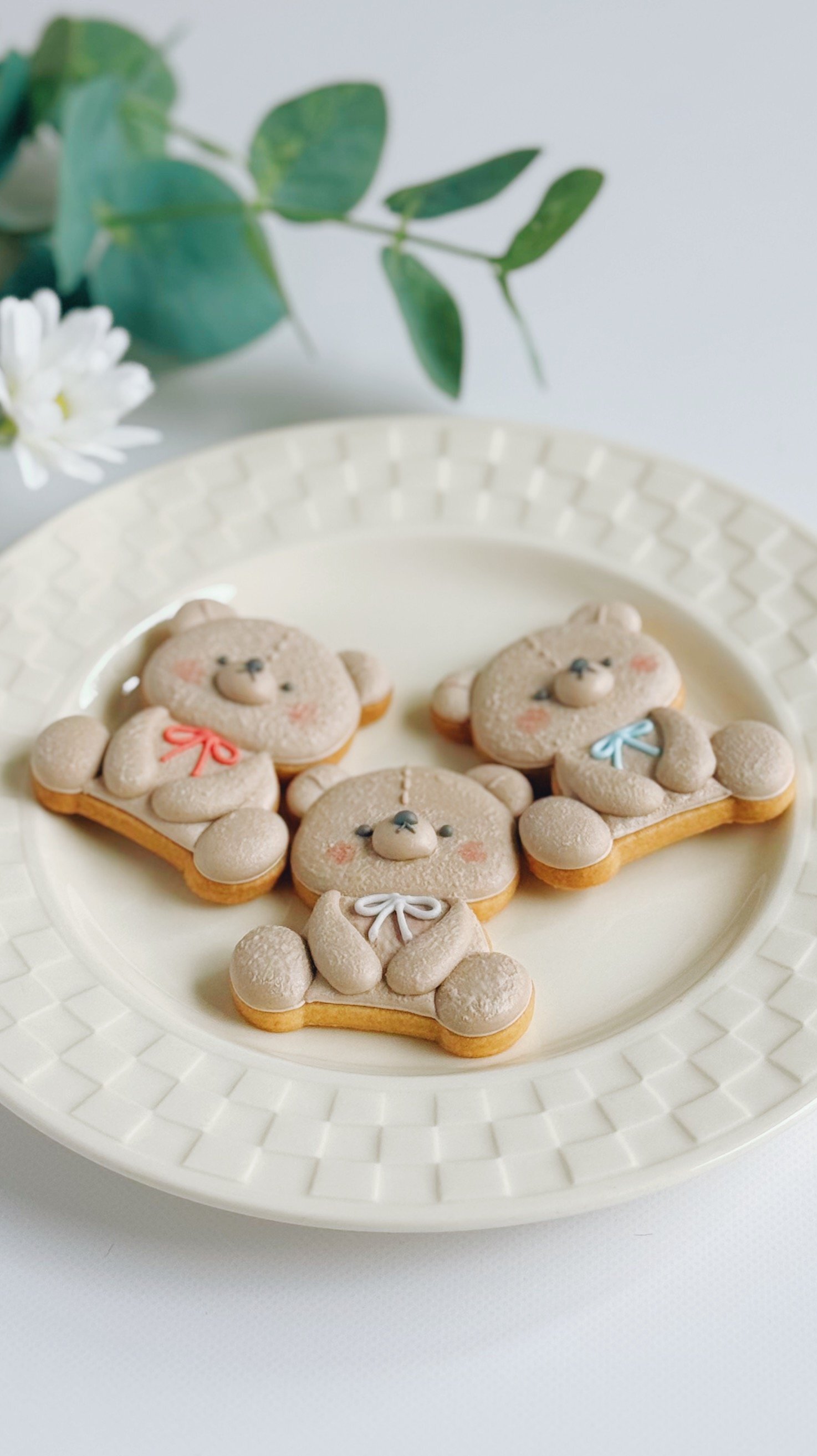 お座りくまちゃんギフトクッキー お誕生日 記念日 結婚祝い 出産祝い 退職・送別 卒業・入学祝い 発表会 推し活 お礼・Thank youギフト ウェディング 周年祝い 開店・開業祝い
