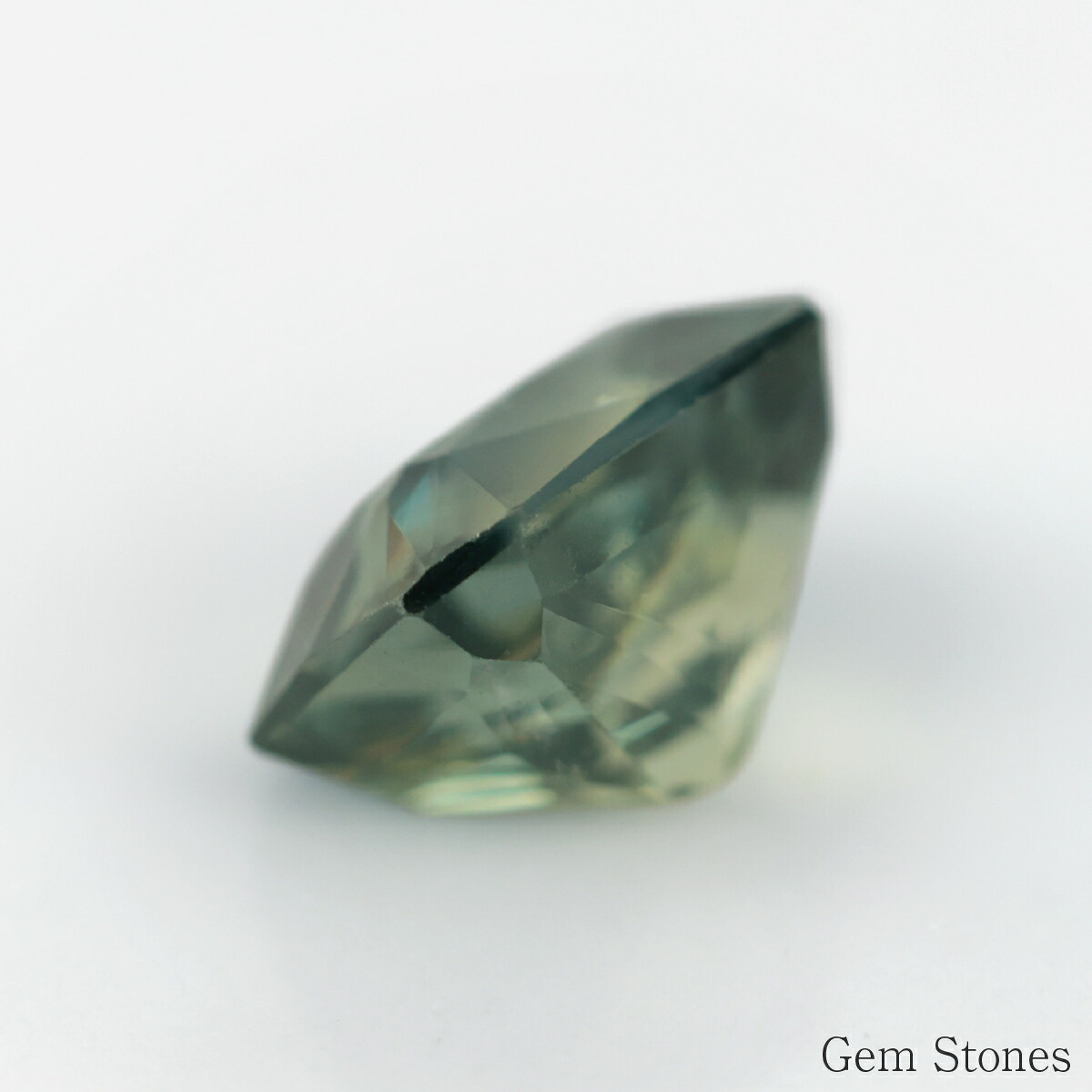 非加熱 グリーンサファイア 0.70ct ルース 宝石 裸石 サファイア グリーン イエロー ジュエリー オリジナル 制作 コレクション 誕生石 9月 記念 お守り 誕生日 プレゼント